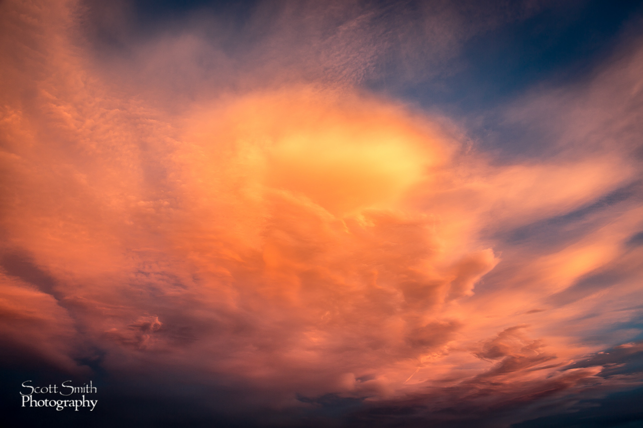Colorado Sunset - Taken 11/9/2014 - right after the Broncos defeated the Oakland Raiders! by Scott Smith Photos