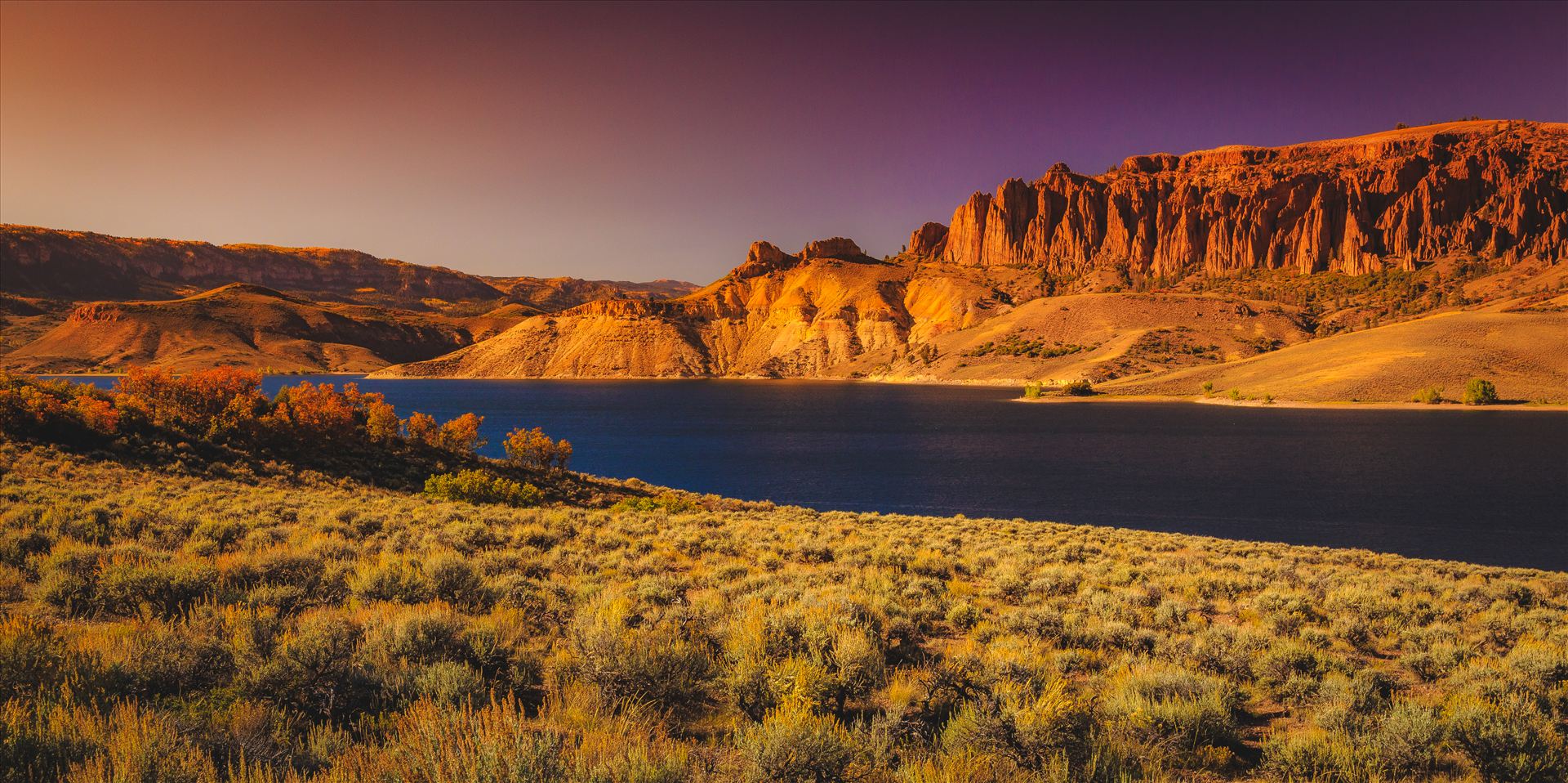 Dillon Pinnacles and Gunnison River (toned) - Another version of the Dillon Pinnacles tower over the beautiful Gunnison River, near Gunnison Colorado. by Scott Smith Photos