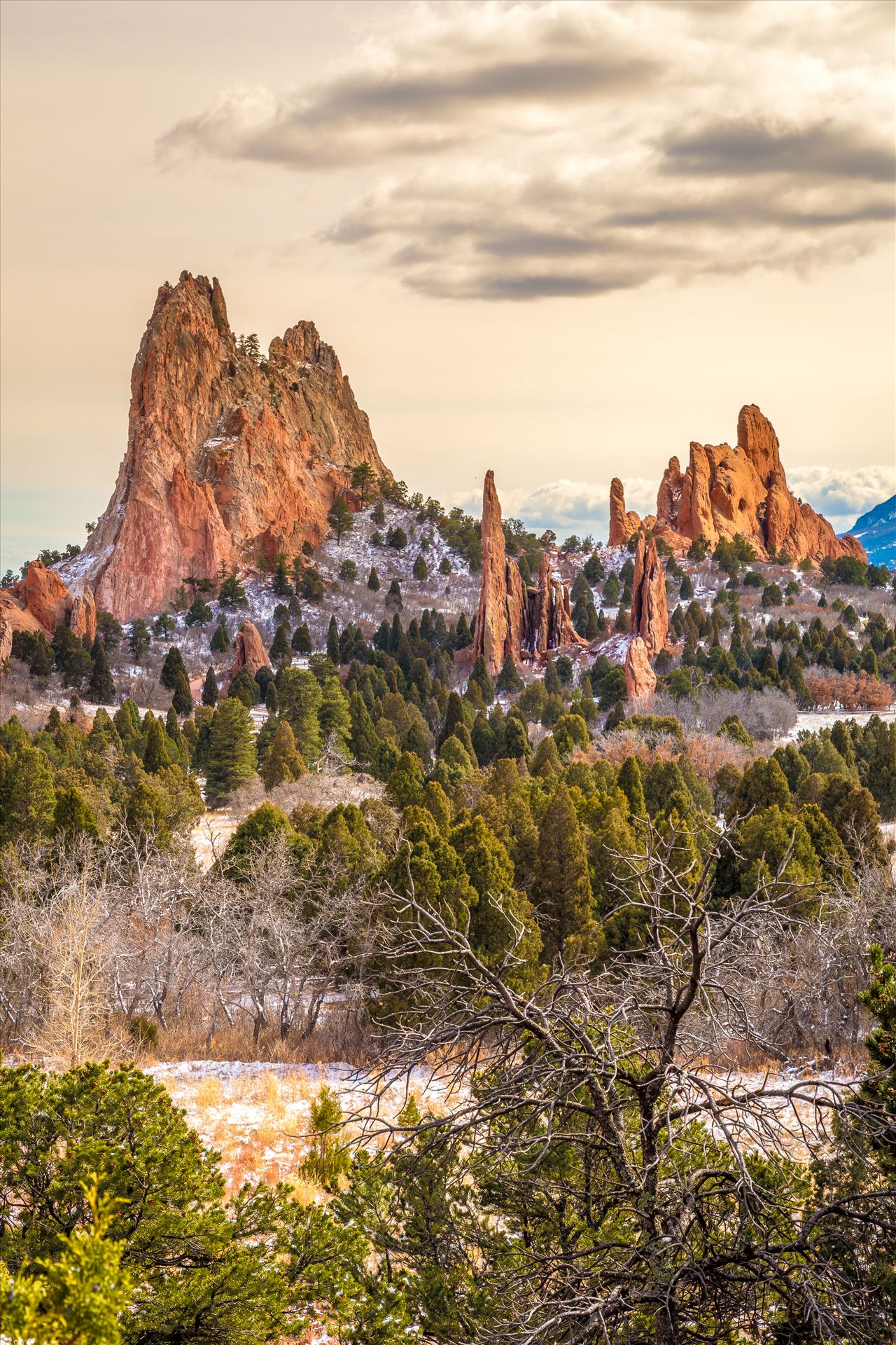 Garden of the Gods Spires No 2 -  by Scott Smith Photos