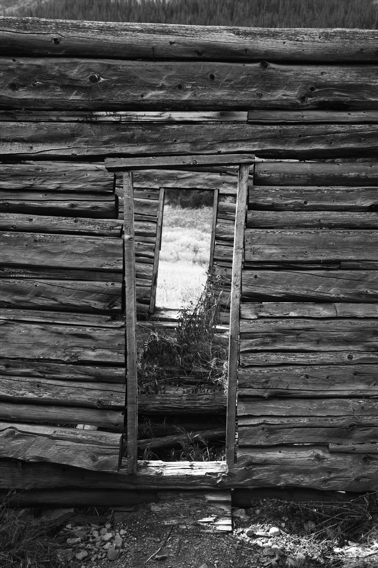 Long abandonded structure in Independence, CO -  by Scott Smith Photos