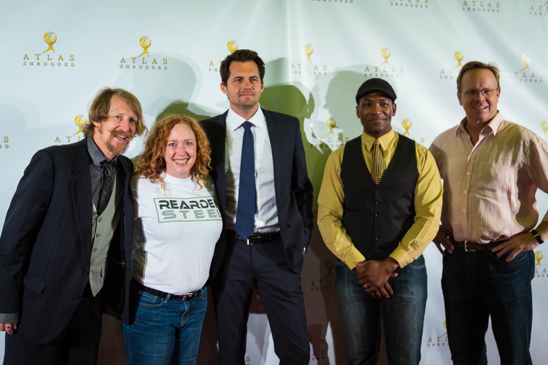 Cast of Atlas Shrugged: Who is John Galt at the Vegas Premiere - Lew Temple, Kristoffer Polaha, Peter Mackenzie, Dominic Daniel  from Atlas Shrugged: Who is John Galt? by Scott Smith Photos