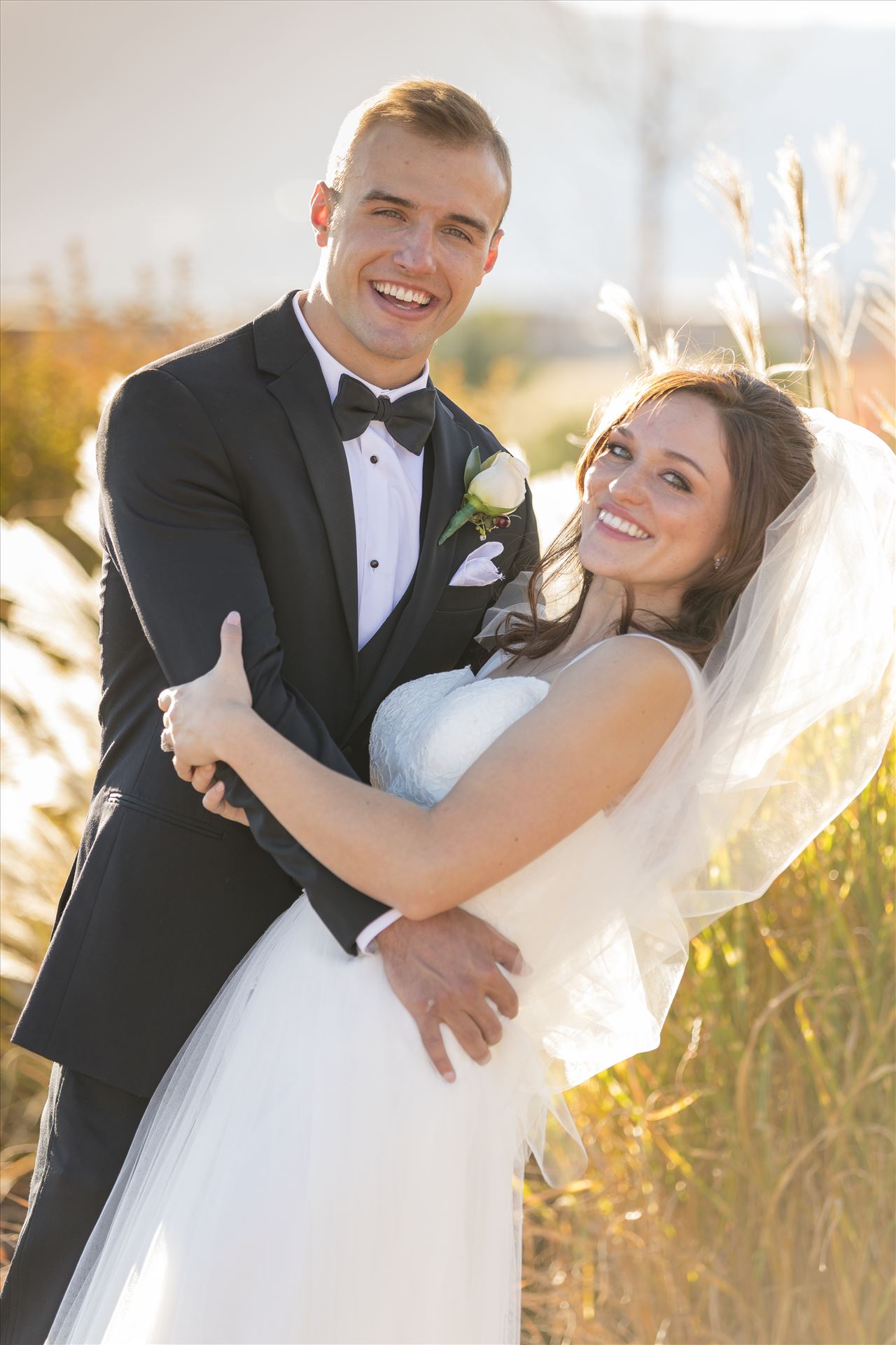 Bride and Groom - Anna and DylanAnna and Dylan at the Cordera Community Center in Colorado Springs, Colorado.