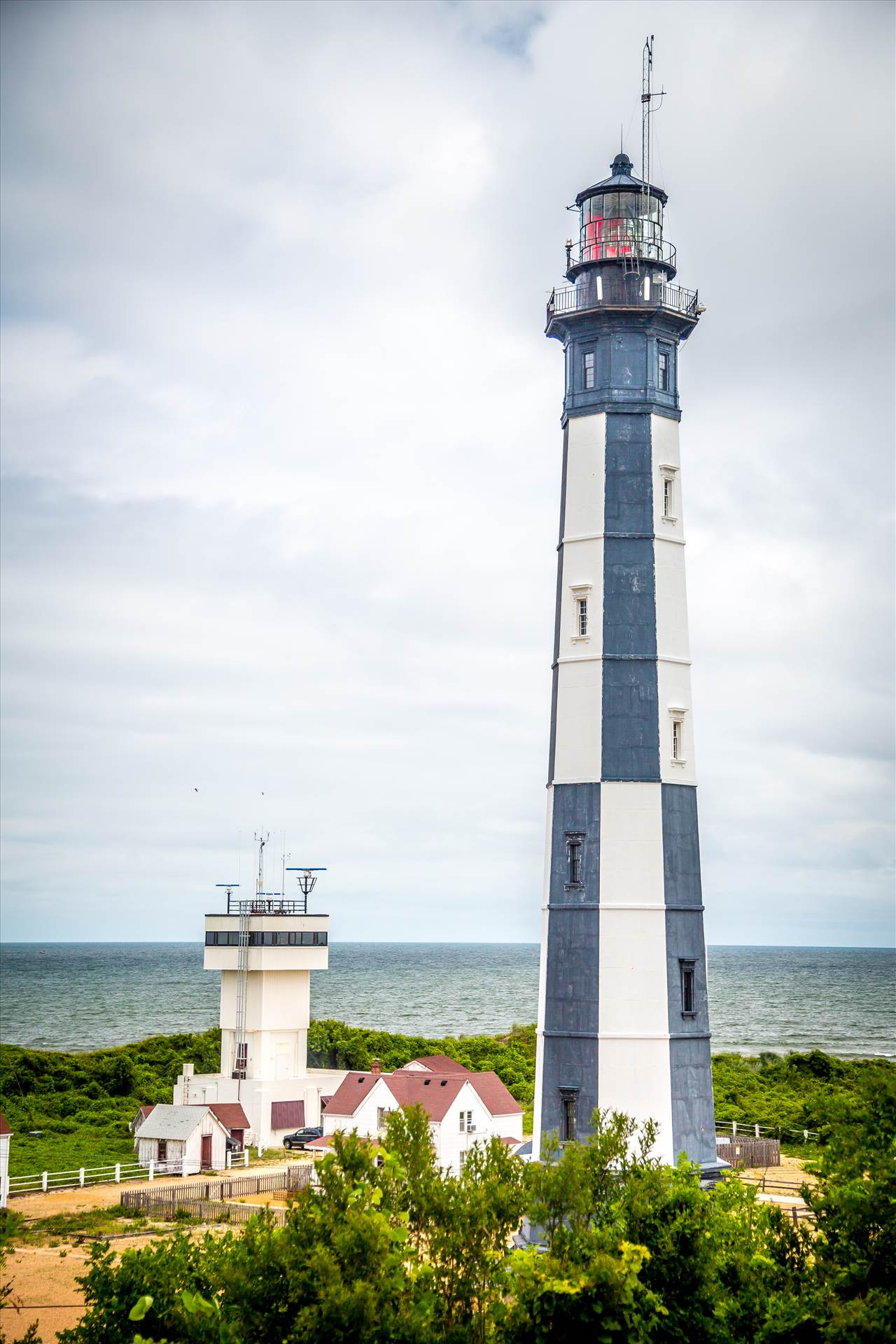 Cape Henry Lighthouse No 4 - The new Cape Henry Lighthouse, in Virginia. by Scott Smith Photos