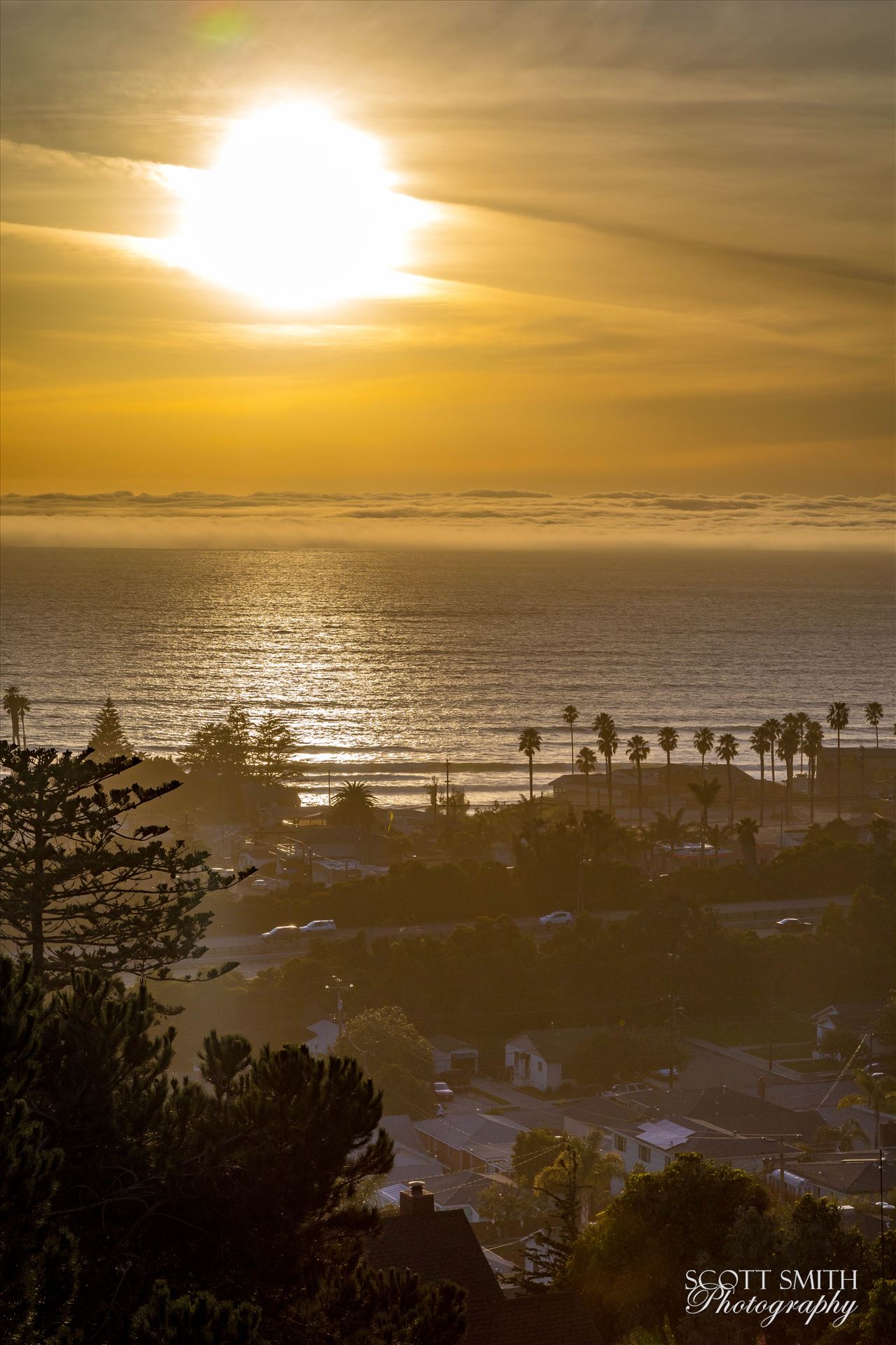 Pismo Beach Sunset 2 -  by Scott Smith Photos