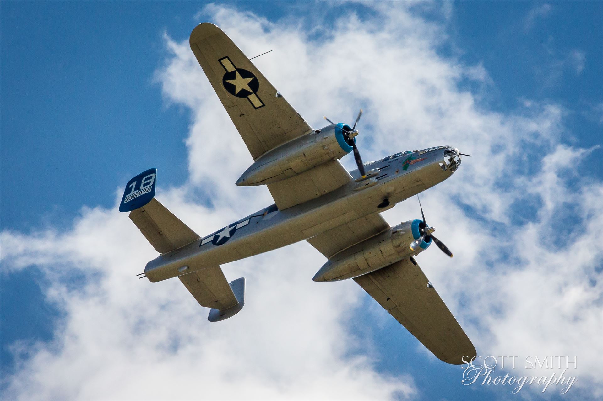 North American B-25B Mitchell 4 -  by Scott Smith Photos
