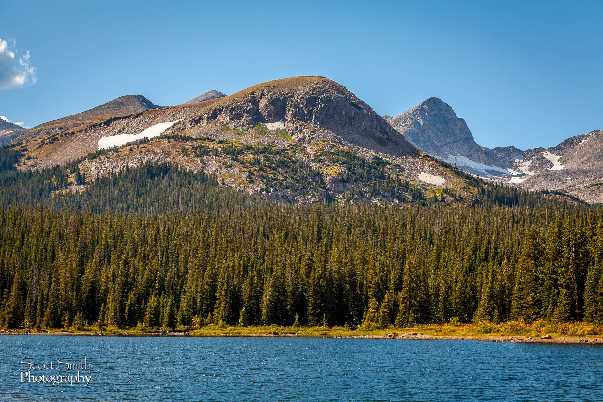 Brainard Lake - Heading to the hike to Long Lake, fall 2011. Beautiful scenery. by Scott Smith Photos