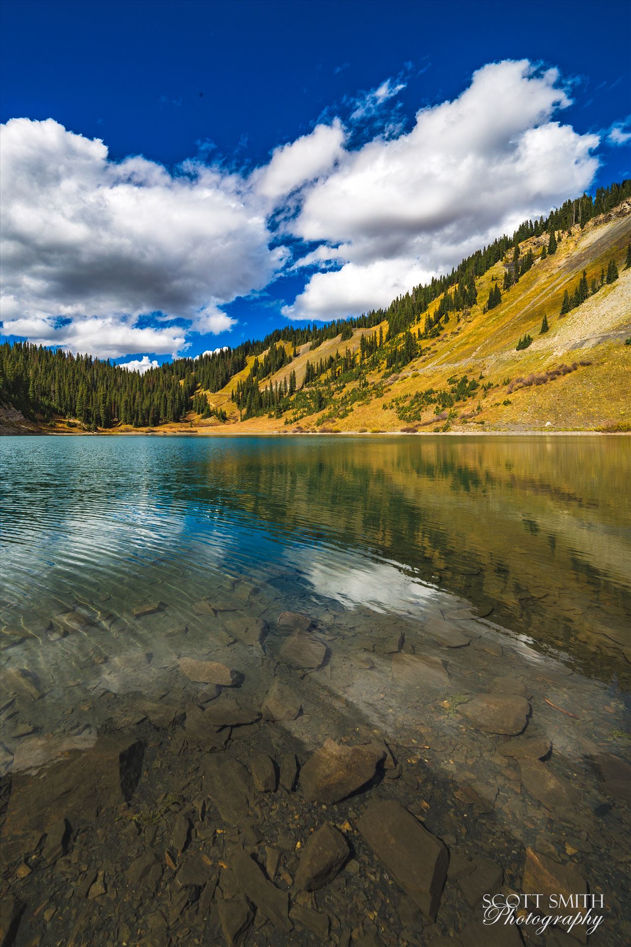 Emerald Lake - A tiny, protected lake near the end of Gothic Road, north of Crested Butte, Colorado. by Scott Smith Photos