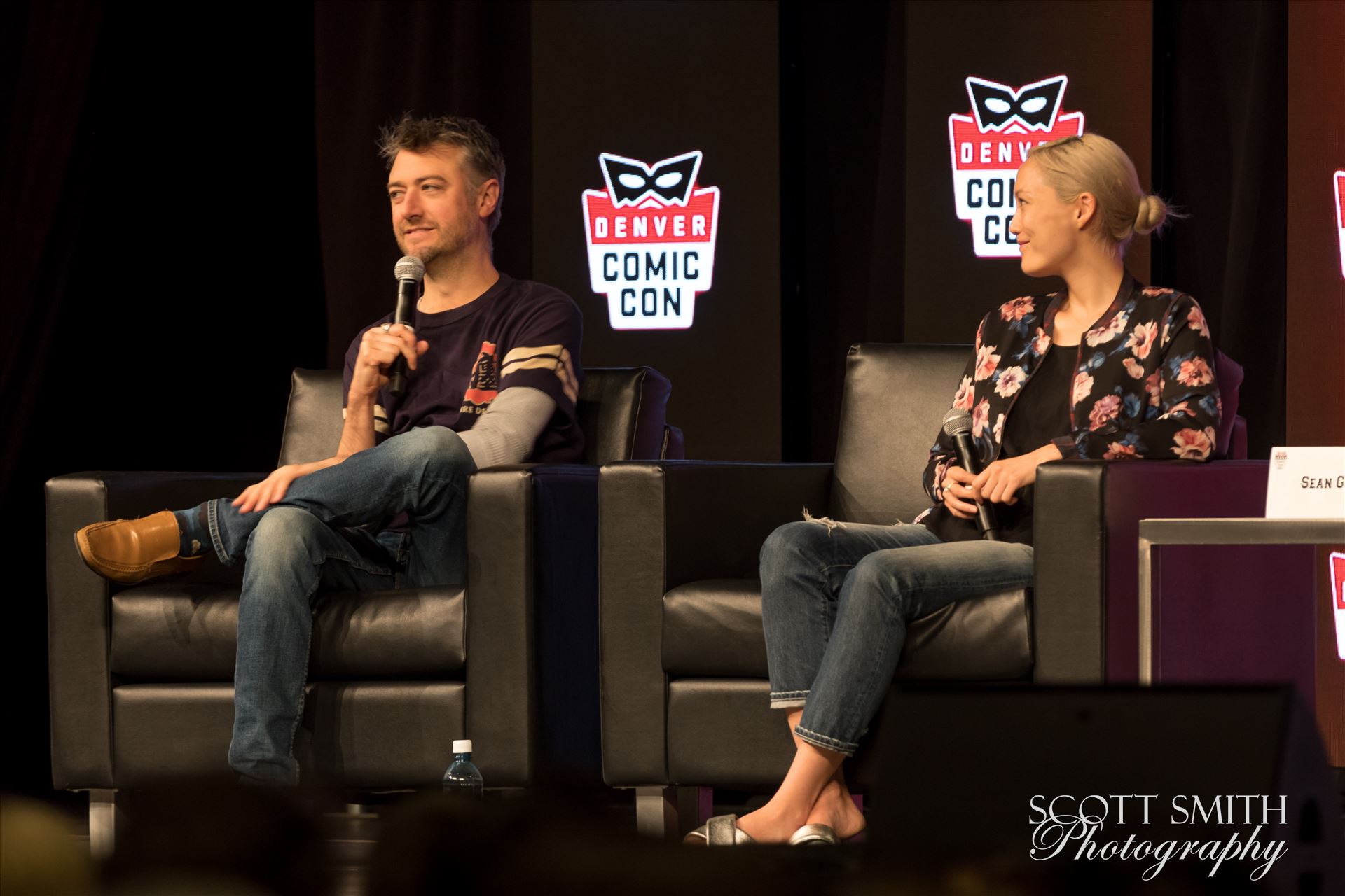 Guardians of the Galaxy's Sean Gun and Pom Klementieff at Denver Comic Con 2018 No 2 -  by Scott Smith Photos