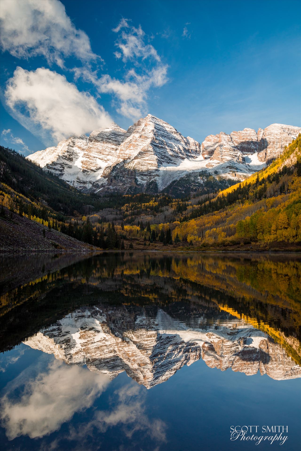 Maroon Bells 2 - The Maroon Bells, Saturday 9/29/17. by Scott Smith Photos