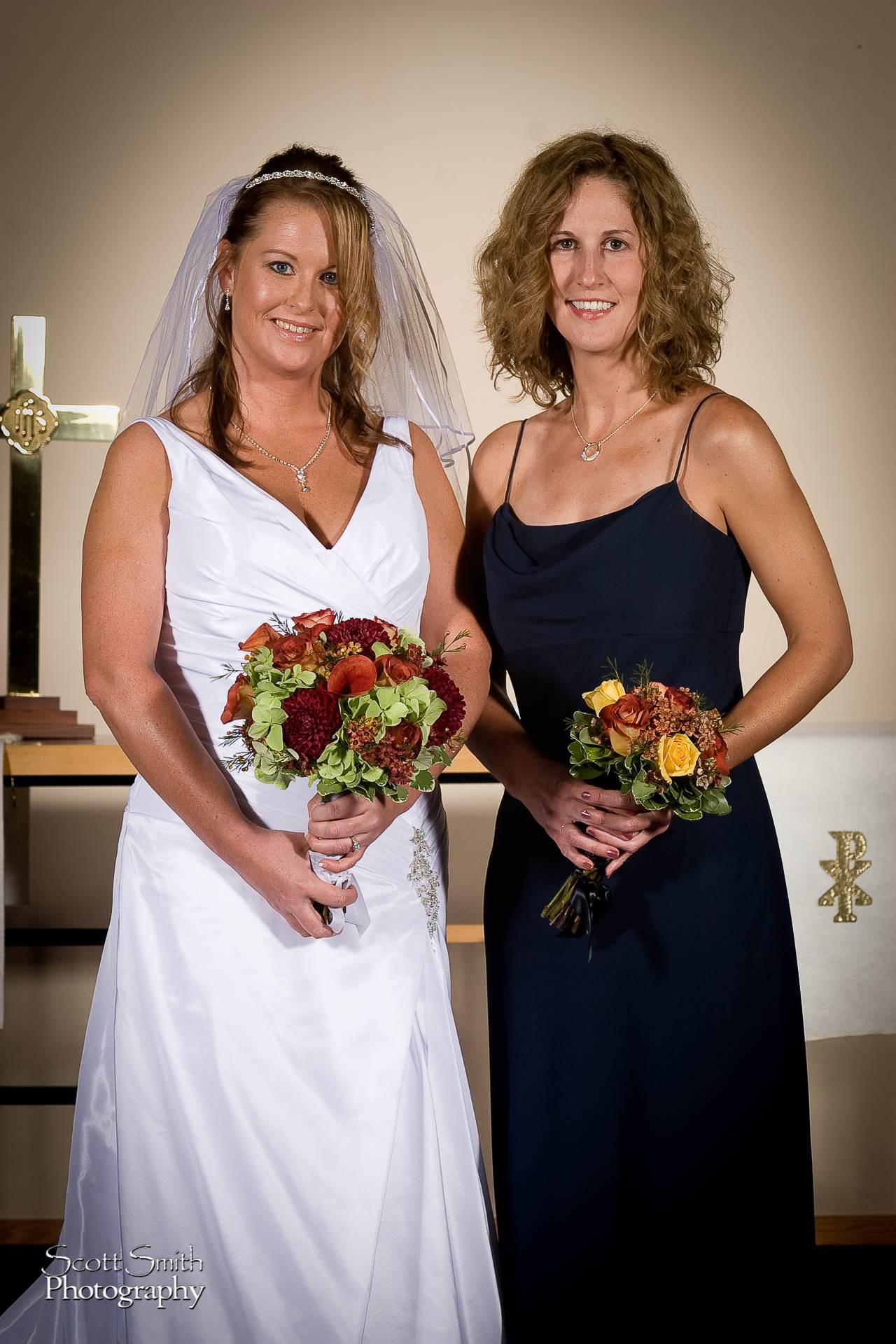 Groom and Maid of Honor -  by Scott Smith Photos