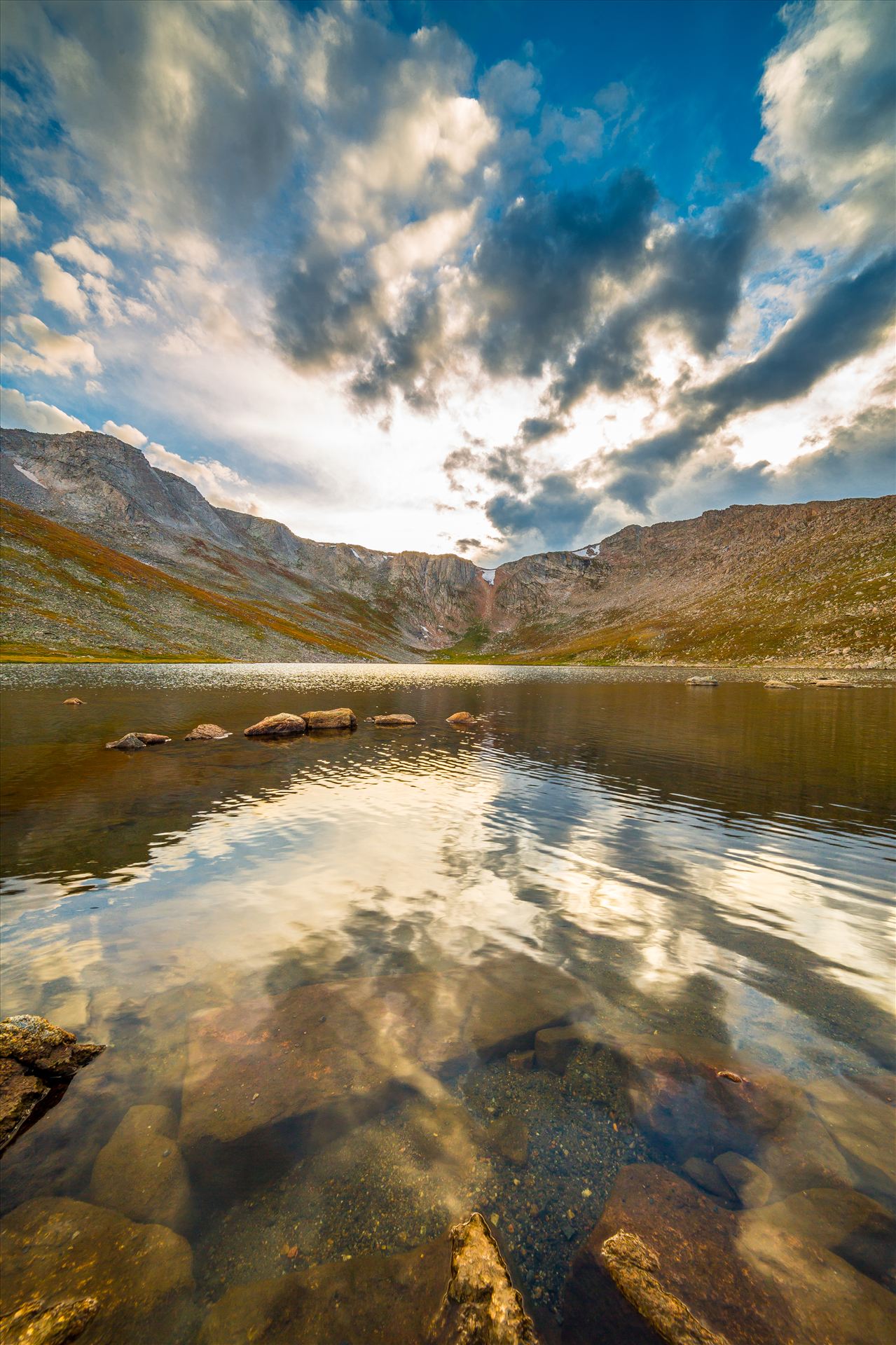 Summit Lake, Mt Evans II - Summit Lake, near the summit of Mt Evans, Colorado. by Scott Smith Photos