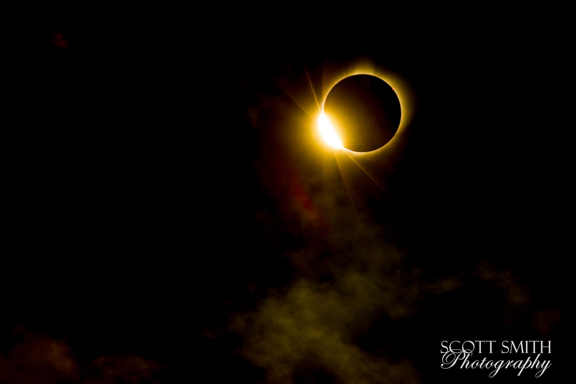 2017 Solar Eclipse 06 - Total solar eclipse, at Carhenge in Alliance. Nebraska August 21, 2017. by Scott Smith Photos