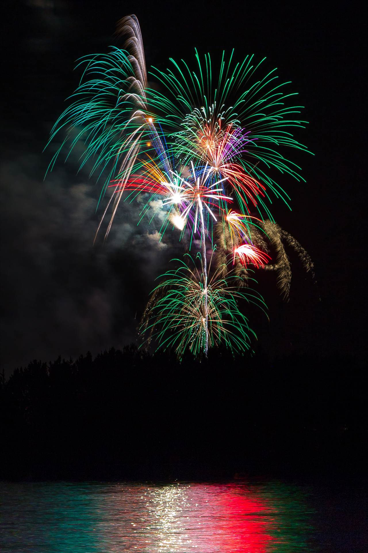 Dillon Reservoir Fireworks 2015 6 -  by Scott Smith Photos