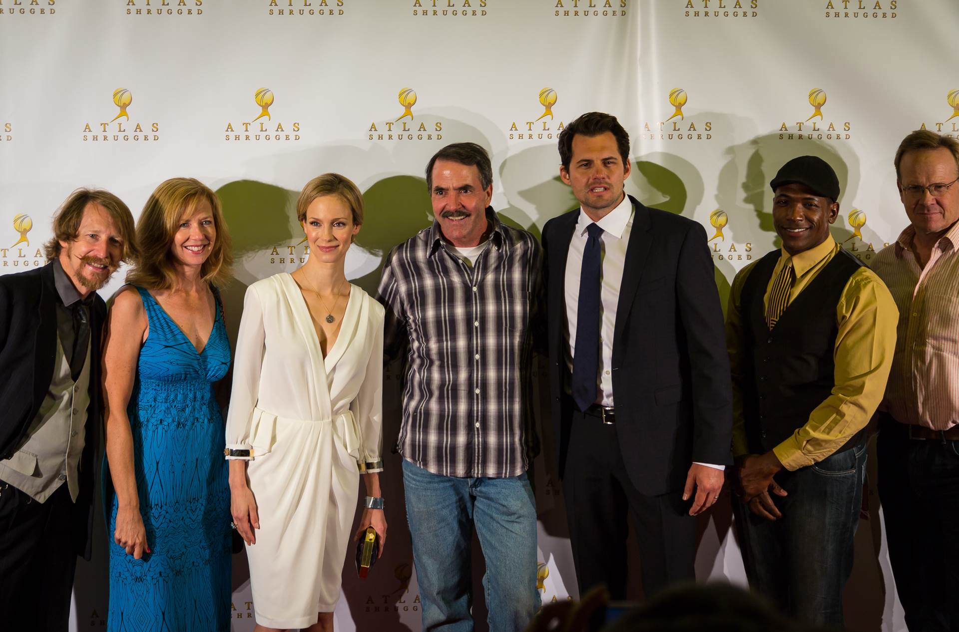 Cast of Atlas Shrugged: Vegas Premiere - Lew Temple, Laura Regan, Kristoffer Polaha, Peter Mackenzie from Atlas Shrugged: Who is John Galt? by Scott Smith Photos