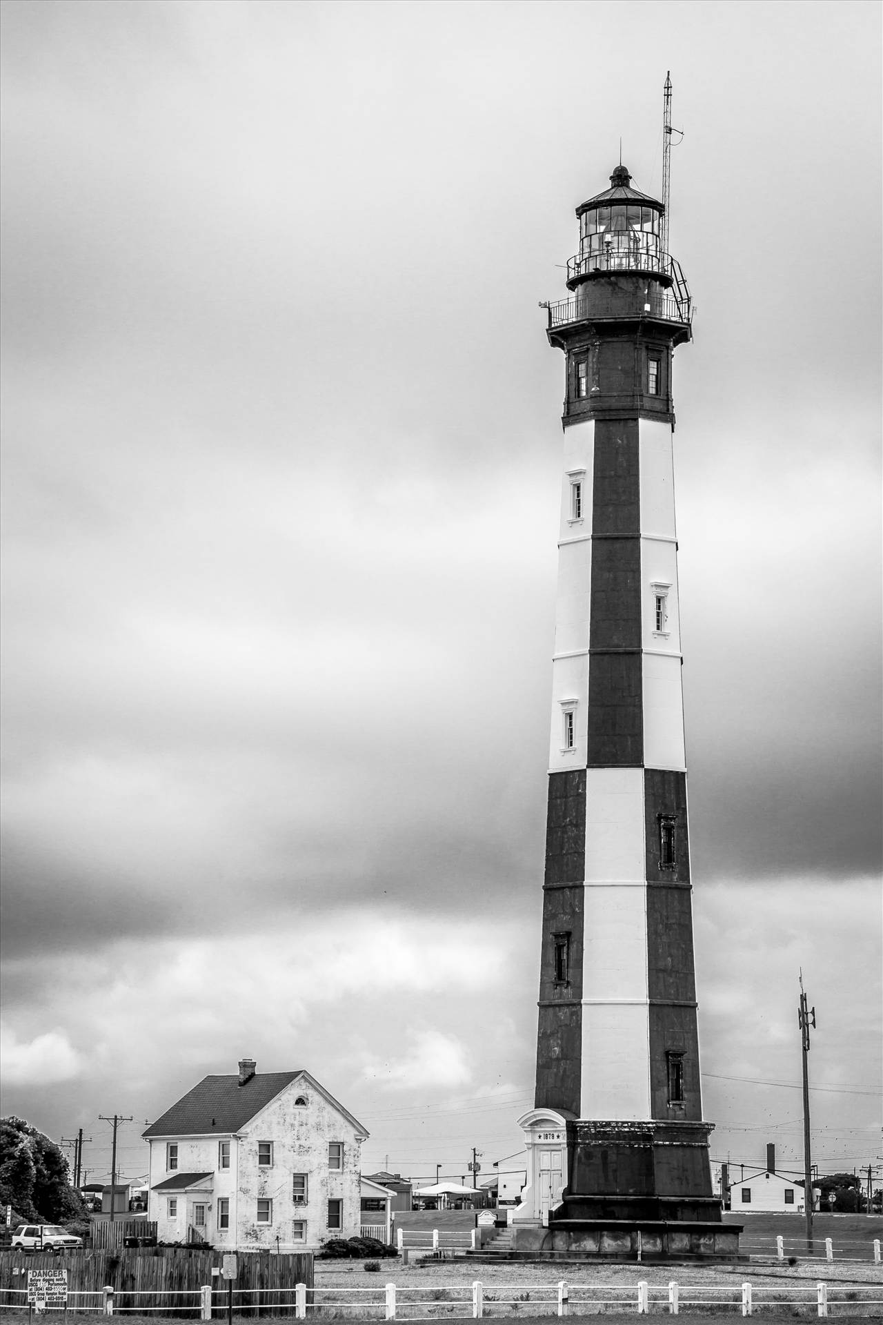 New Cape Henry Lighthouse No 1 - The new Cape Henry Lighthouse, in Virginia. by Scott Smith Photos