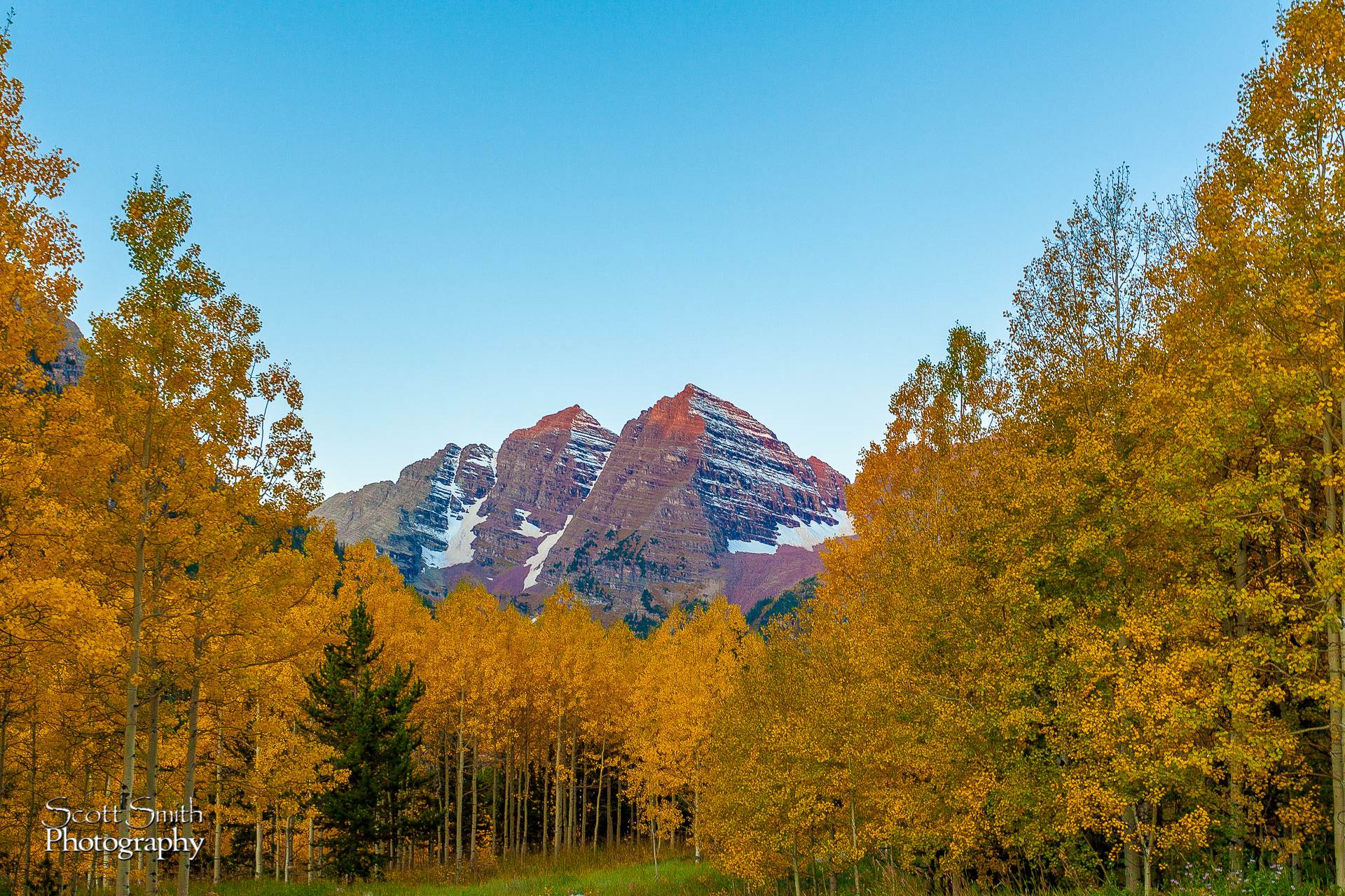 A Different View of the Bells - The view on the walk to the lake... which can be just as spectacular. by Scott Smith Photos