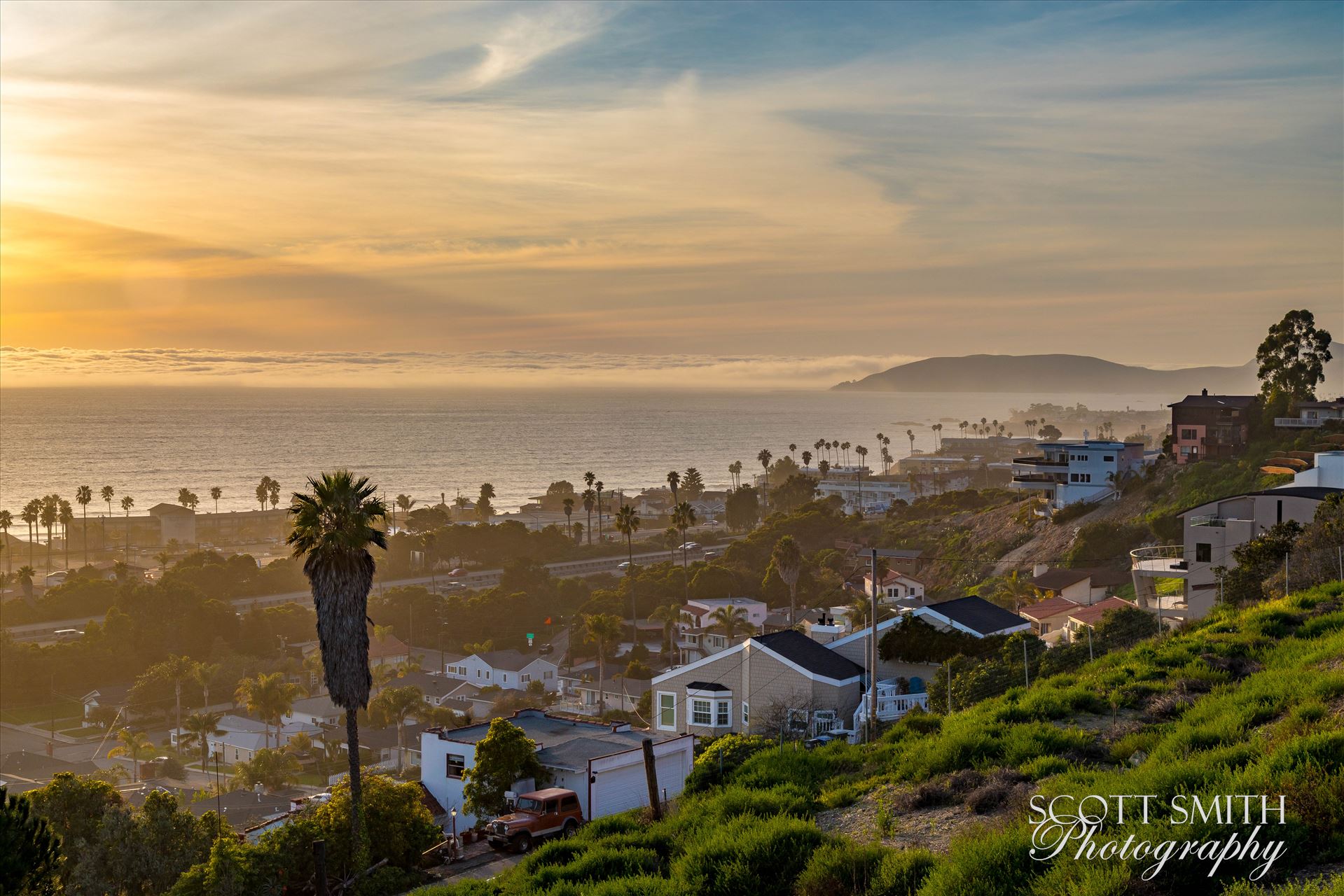 Pismo Beach Sunset 3 -  by Scott Smith Photos