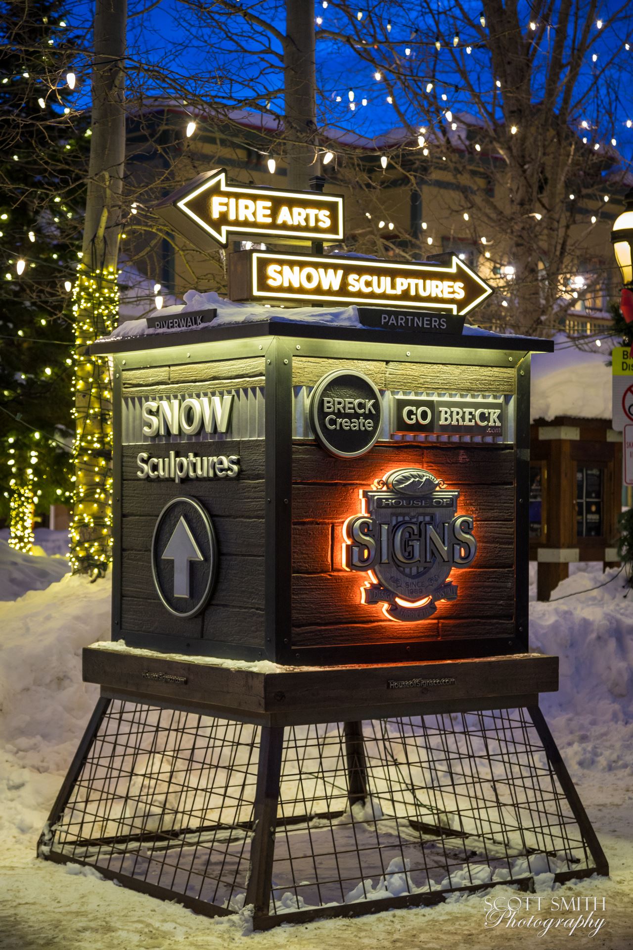 Breckenridge in Wintertime 11 -  by Scott Smith Photos