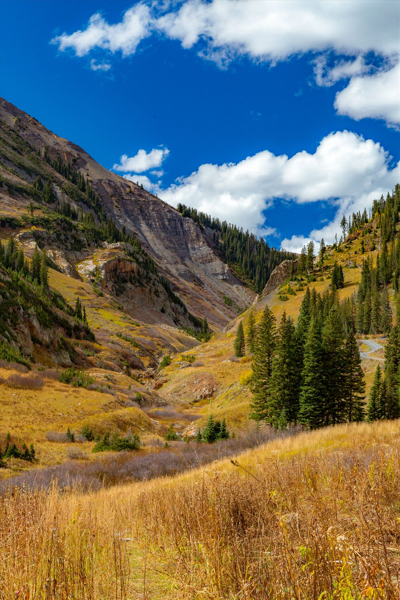 Gothic Road - The valley just before Emerald Lake near Crested Butte, Colorado. by Scott Smith Photos