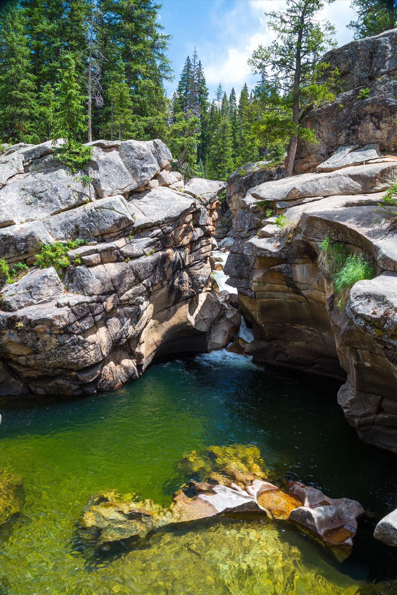 Devil's Punchbowl 02 - The Devil's Punchbowl, part of the Aspen Grottos. by Scott Smith Photos