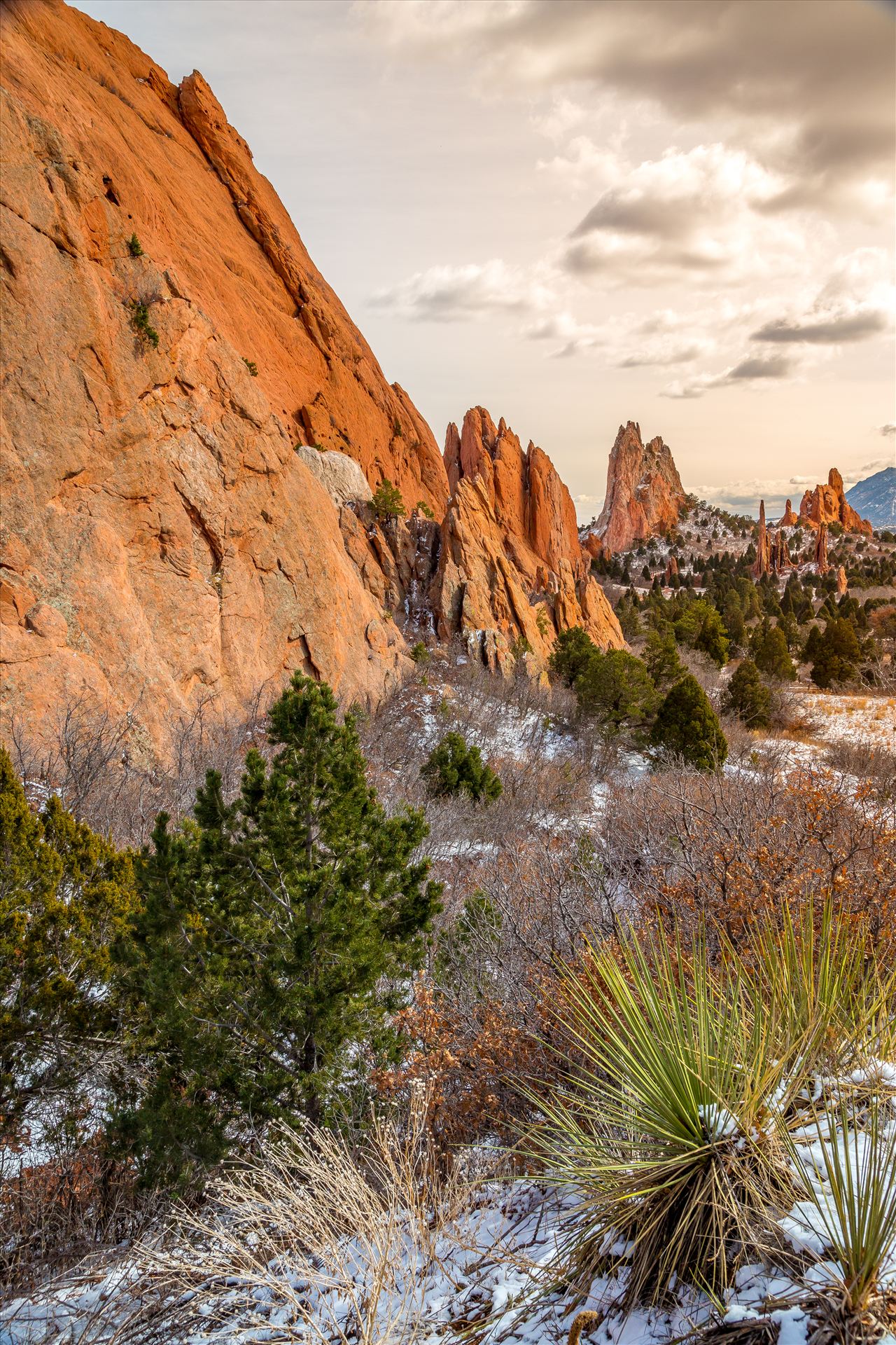 Garden of the Gods Spires No 3 -  by Scott Smith Photos