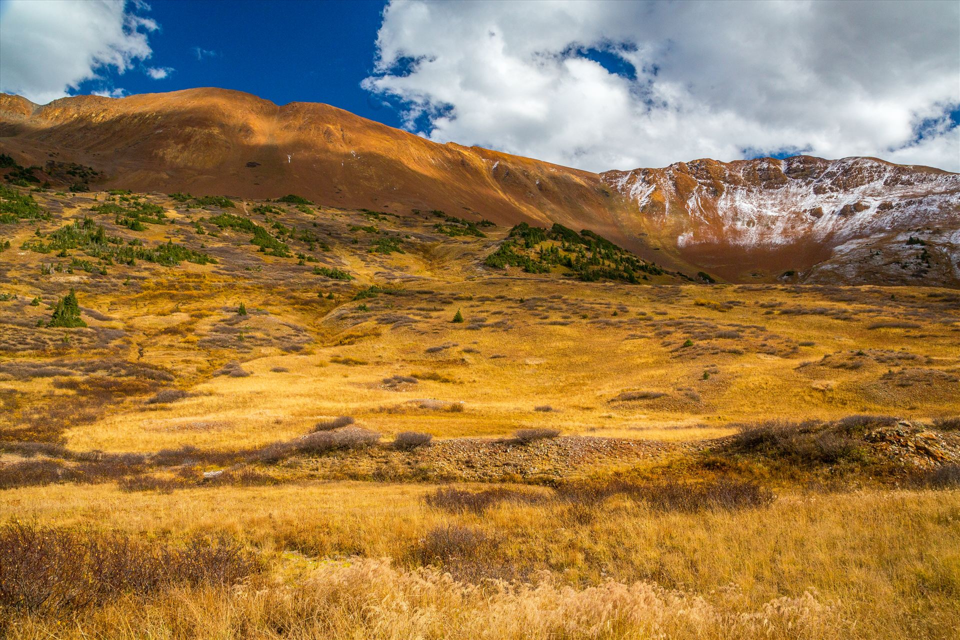 Mount Baldy Wilderness - The Mount Baldy Wilderness area, near the summit. Taken from Schofield Pass in Crested Butte, Colorado. by Scott Smith Photos