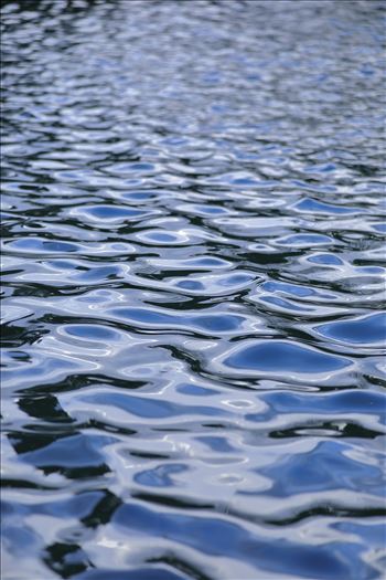 Water ripples in the waves just before sunset at Grant Park, in Thornton Colorado.