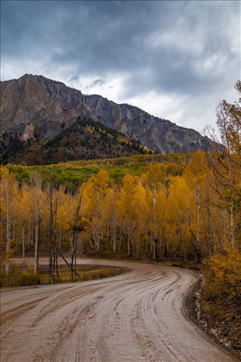 Marcellina Mountain 1 - Marcellina Mountain from Kebler Pass, on the way to Creste Butte, Saturday 9/29/17.