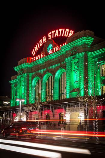 Union Station, Denver Colorado at Christmas