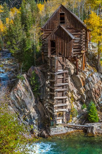 The Crystal Mill, or the Old Mill is an 1892 wooden powerhouse located on an outcrop above the Crystal River in Crystal, Colorado