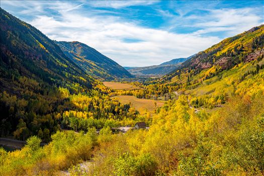 Ophir Pass, between Ouray and Silverton Colorado in the fall.