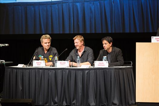 Denver Comic Con 2016 41 - Denver Comic Con 2016 at the Colorado Convention Center. Garrett Wang, Ralph Macchio, Martin Kove and William Zabka.