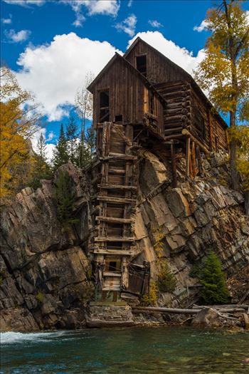 The Crystal Mill, or the Old Mill is an 1892 wooden powerhouse located on an outcrop above the Crystal River in Crystal, Colorado