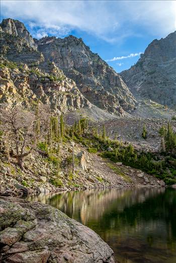 From Bear Lake Trail, Rocky Mountain National Park, outside of Estes Park, Colorado.