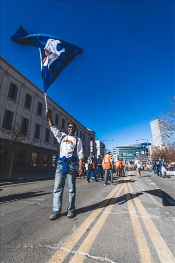 Not quite the last, but he was happy to hold that flag up for just a few more moments so I could snap his photo.