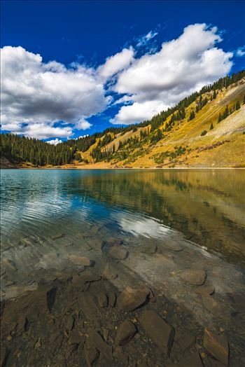 A tiny, protected lake near the end of Gothic Road, north of Crested Butte, Colorado.