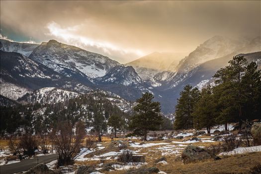 Tombstone Ridge at Sunset