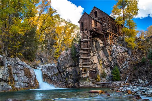 The Crystal Mill, or the Old Mill is an 1892 wooden powerhouse located on an outcrop above the Crystal River in Crystal, Colorado