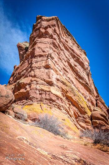 Red Rocks amphitheater, near Morrison Colorado.