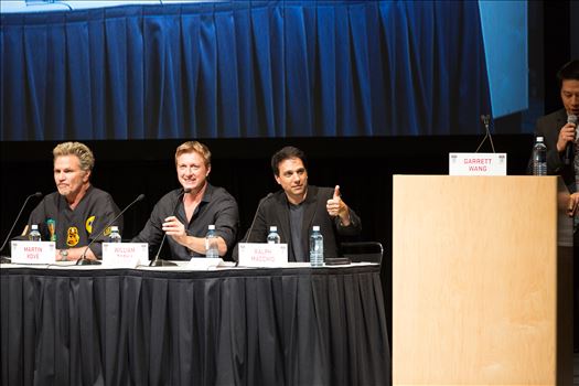 Denver Comic Con 2016 36 - Denver Comic Con 2016 at the Colorado Convention Center. Garrett Wang, Ralph Macchio, Martin Kove and William Zabka.