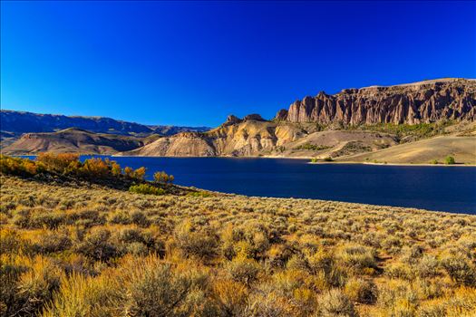 The Dillon Pinnacles tower over the beautiful Gunnison River, near Gunnison Colorado.