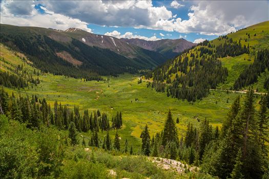 From Independence Pass, highway 82, Independence Valley is an amazing sight to see any time of year.