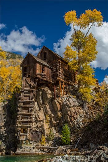 The Crystal Mill, or the Old Mill is an 1892 wooden powerhouse located on an outcrop above the Crystal River in Crystal, Colorado