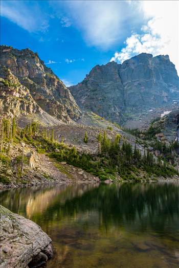 From Bear Lake Trail, Rocky Mountain National Park, outside of Estes Park, Colorado.