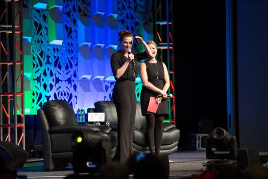 Denver Comic Con 2016 16 - Denver Comic Con 2016 at the Colorado Convention Center. Clare Kramer and Haley Atwell.