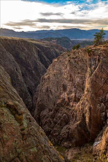The view of the Royal Gorge, in Canon City Colorado.