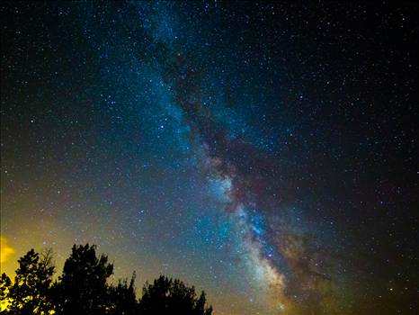 The Milky Way during the 2015 Perseid meteor shower.